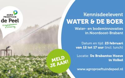 23 februari: kennisdeelevent Water & de Boer